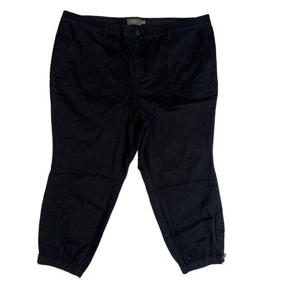 Torrid Women's Black Pants Jogger‎ Style Size 26 - Picture 1 of 9
